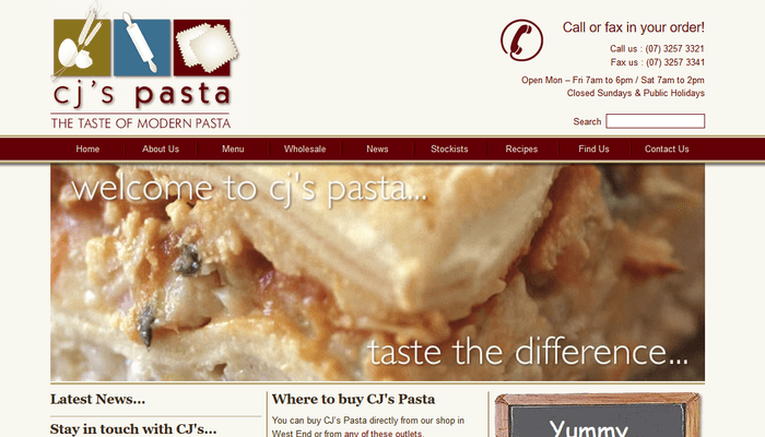 CJ's Pasta